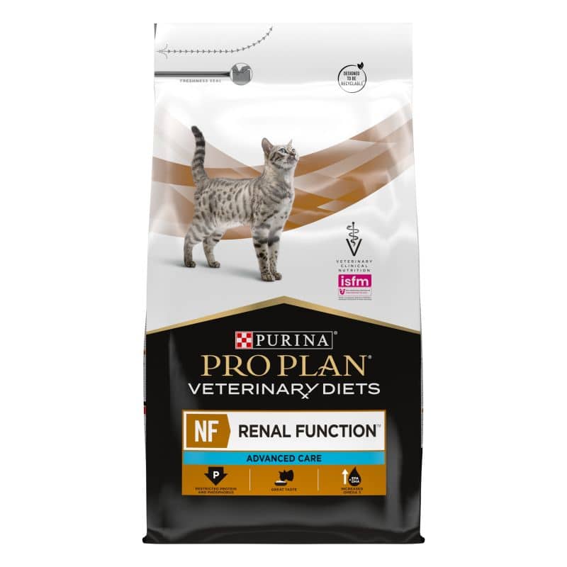 Pro Plan Veterinary Diets NF Renal Function Advanced Care veterinārā kaķu barība nierēm 350 g