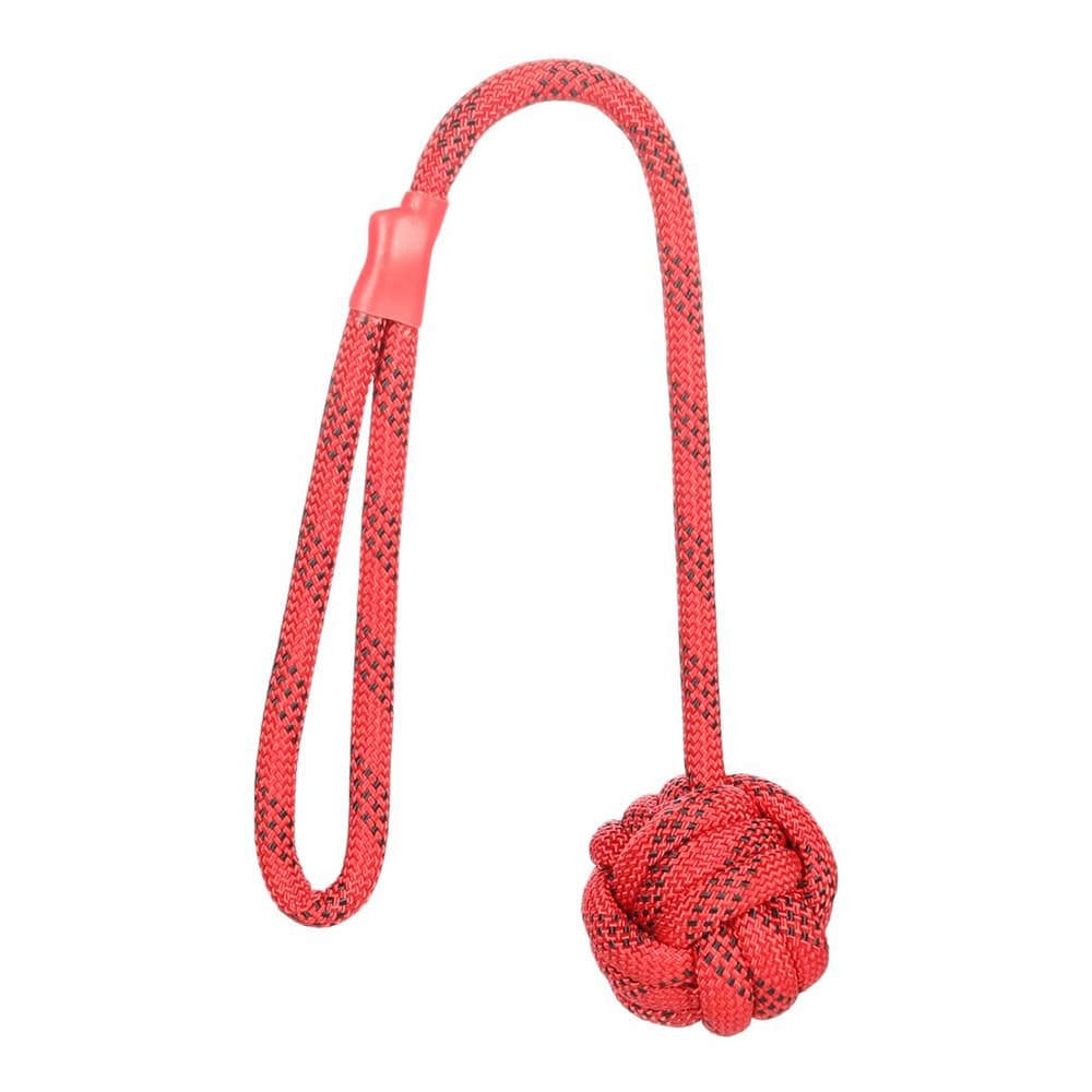 FLAMINGO peldoša rotaļlieta suņiem Aukla ar mezglu 49cm