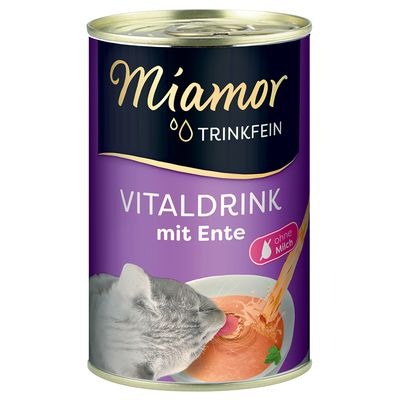 Miamor Vitaldrink Duck kaķu dzēriens ar pīli 135 ml