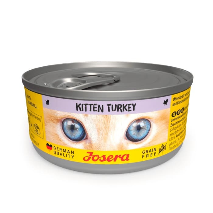 Josera Cat Kitten Turkey kaķu konservi kaķēniem ar tītaru 85 g