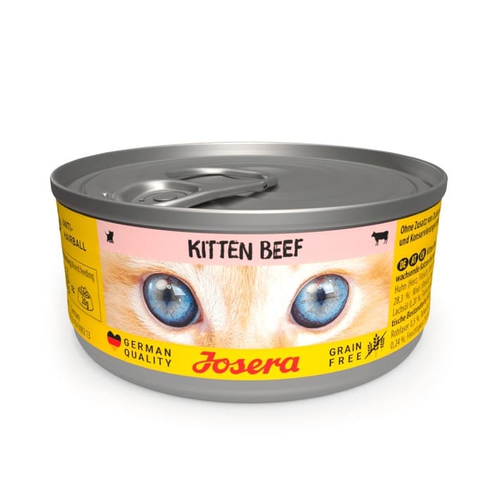 Josera Cat Kitten Beef kaķu konservi kaķēniem ar liellopu 85 g