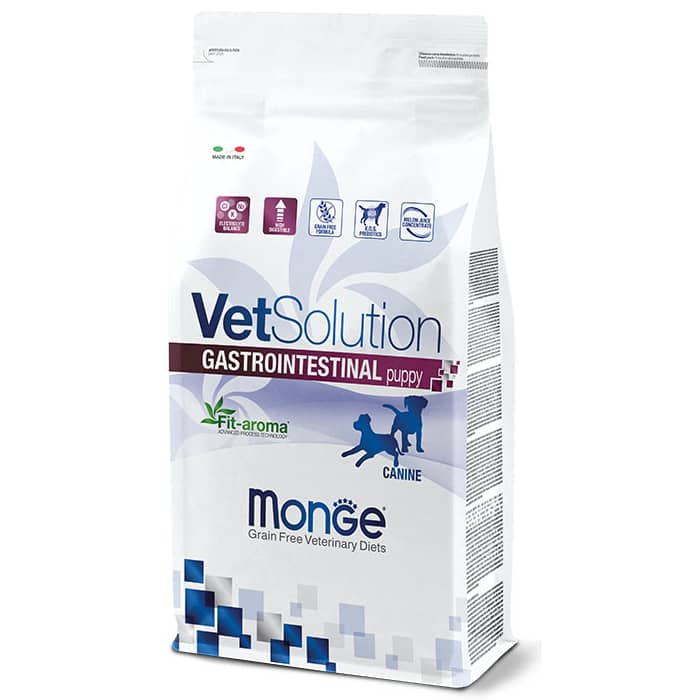 Monge VetSolution Canine Puppy Gastrointestinal veterinārā suņu barība gremošanai kucēniem 1.5kg