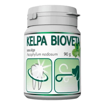 Bioveta Kelpa zobu pulveris suņiem un kaķiem 90 g