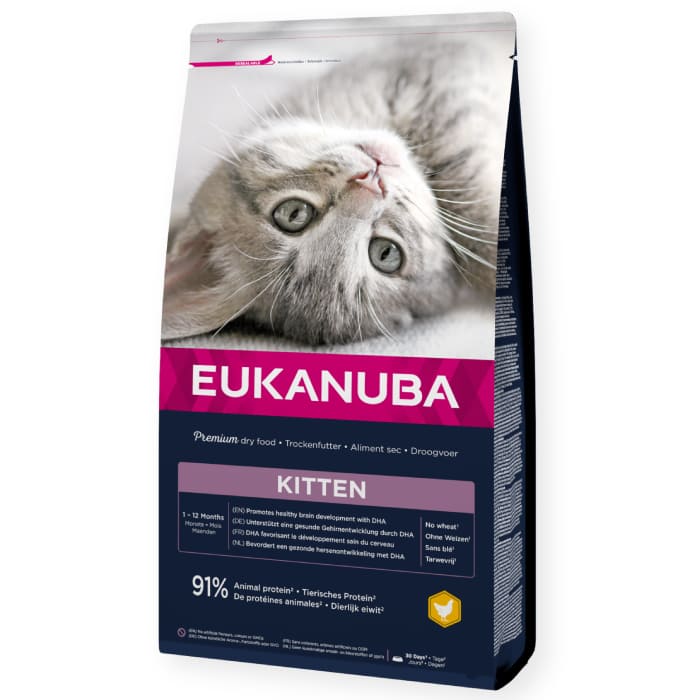 Eukanuba Kitten Fresh Chicken kaķu barība kaķēniem ar vistu 10 kg