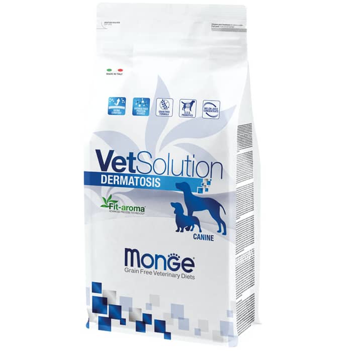 Monge VetSolution Canine Dermatosis veterinārā suņu barība ādai 12 kg