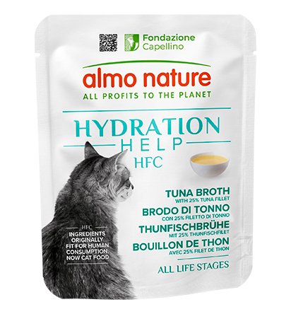 Almo Nature HFC Hydration Tuna kaķu dzēriens ar tunci 50 g