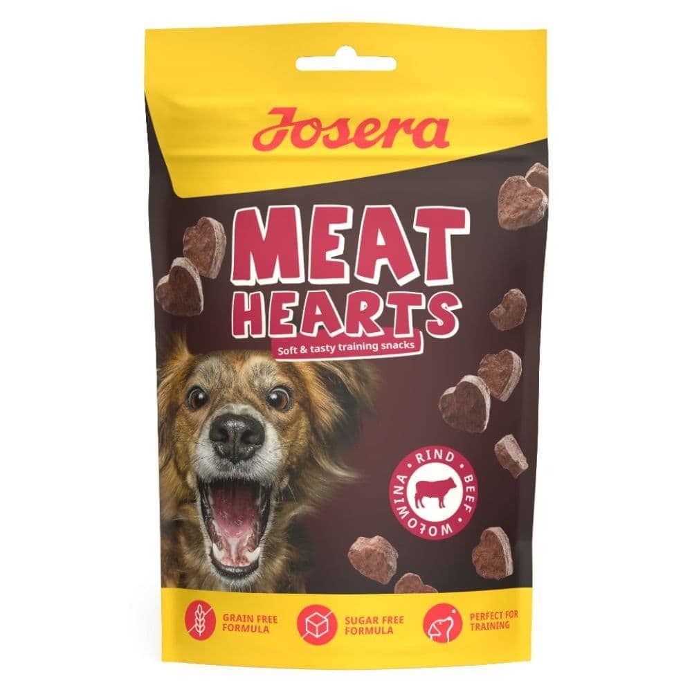 Josera Meat Hearts Beef gardumi suņiem ar liellopu 70 g