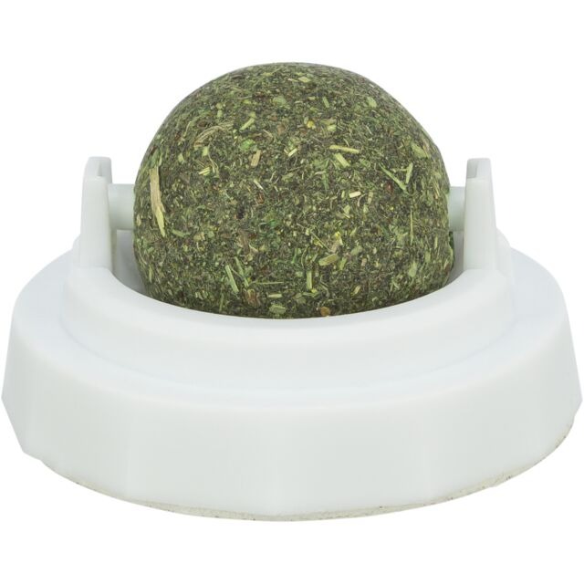 PERFECT CAT CATNIP rotaļlieta kaķiem Kaķumētras bumbiņa ar turētāju ø 3.5 cm