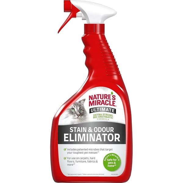 Nature’s Miracle Ultimate kaķu smaku un traipu noņēmējs stipriem netīrumiem 946 ml