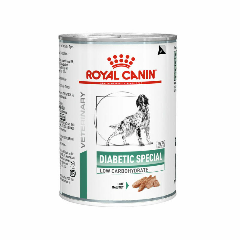 Royal Canin Diabetic Low Carbohydrate veterinārie konservi suņiem diabētam 410 g