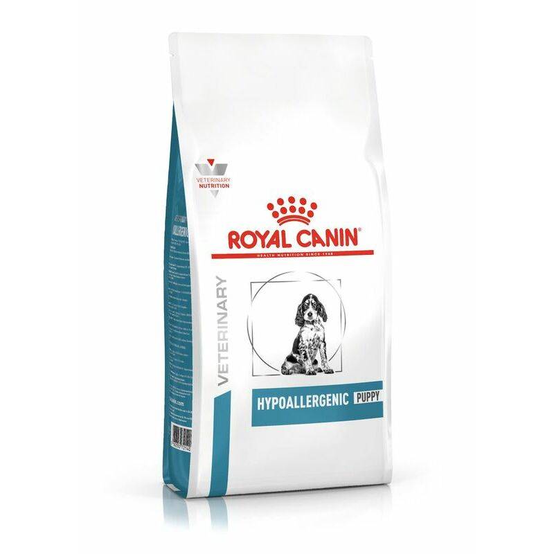 Royal Canin Hypoallergenic Puppy veterinārā suņu barība alerģijām kucēniem 1.5 kg