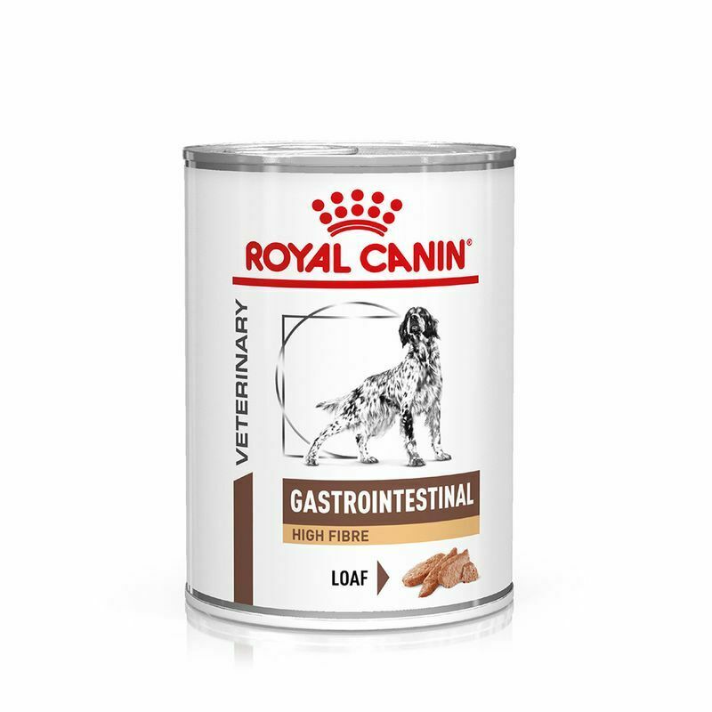 Royal Canin Gastrointestinal High Fibre veterinārie konservi suņiem gremošanai 410 g