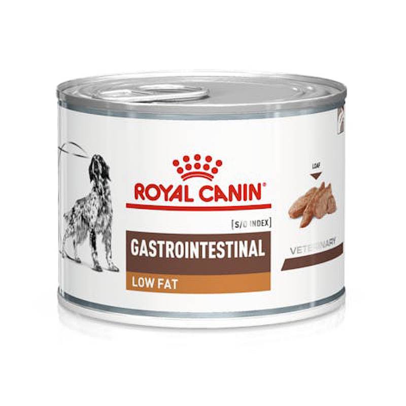 Royal Canin Gastrointestinal Low Fat veterinārie konservi suņiem gremošanai 200 g