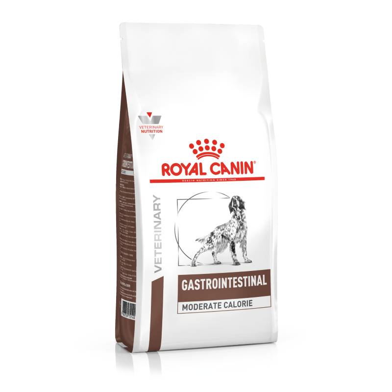 Royal Canin Gastrointestinal Moderate Calorie veterinārā suņu barība gremošanai 2 kg