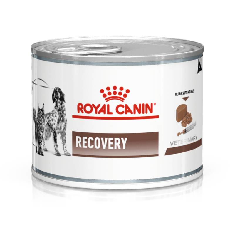 Royal Canin Recovery veterinārie konservi suņiem un kaķiem atveseļošanai 195 g
