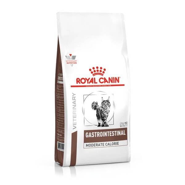 Royal Canin Gastrointestinal Moderate Calorie veterinārā kaķu barība gremošanai 400 g