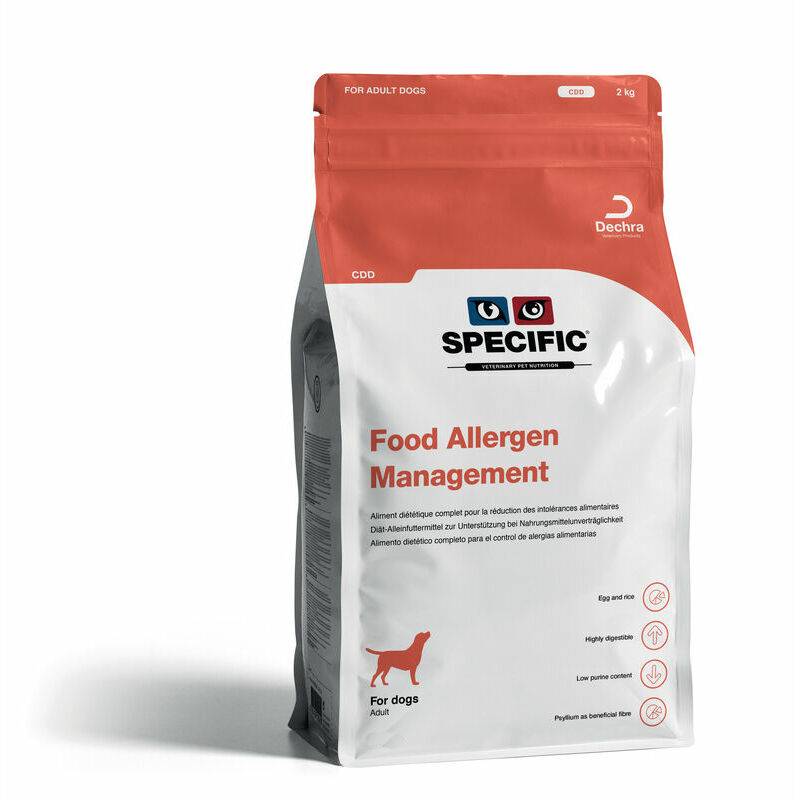 Specific CDD Food Allergy Management veterinārā suņu barība alerģijām 2 kg