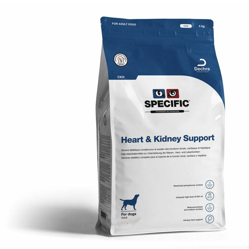 Specific CKD Heart Kidney Support veterinārā suņu barība nierēm 12 kg