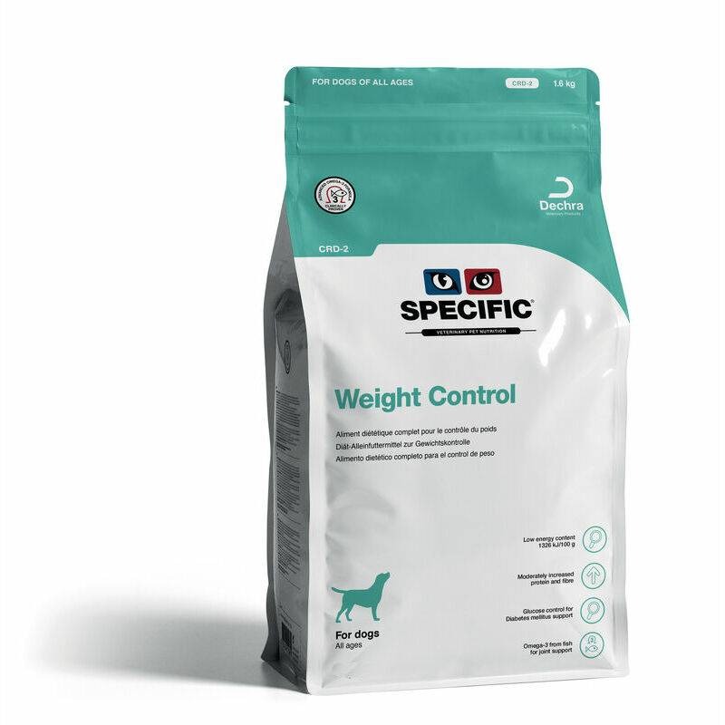 Specific CRD-2 Weight Control veterinārā suņu barība svara kontrolei 6 kg