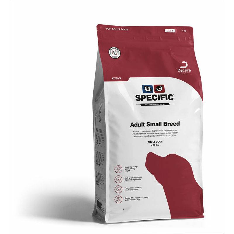 Specific CXD-S Adult Small sausā suņu barība mazo šķirņu suņiem 1 kg