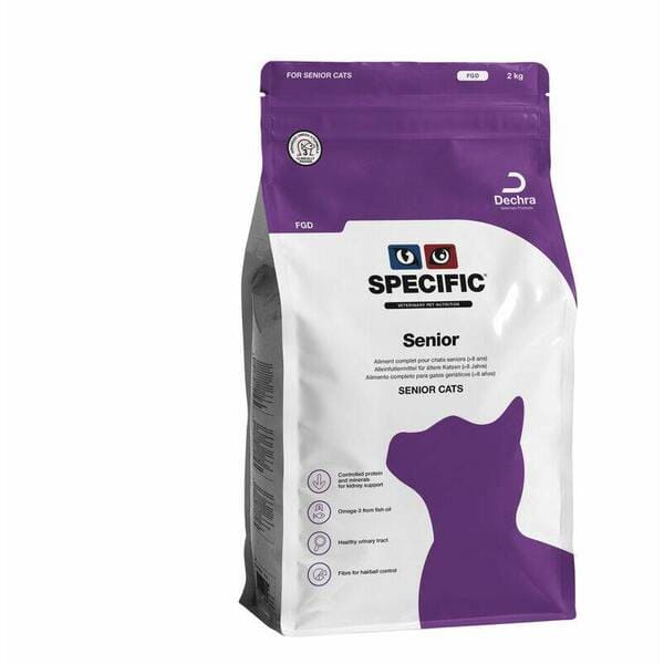 Specific FGD Senior veterinārā kaķu barība senioriem 2 kg