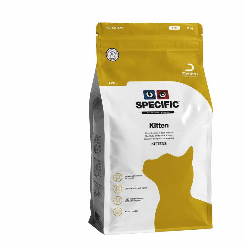 Specific FPD Kitten sausā kaķu barība kaķēniem 400 g