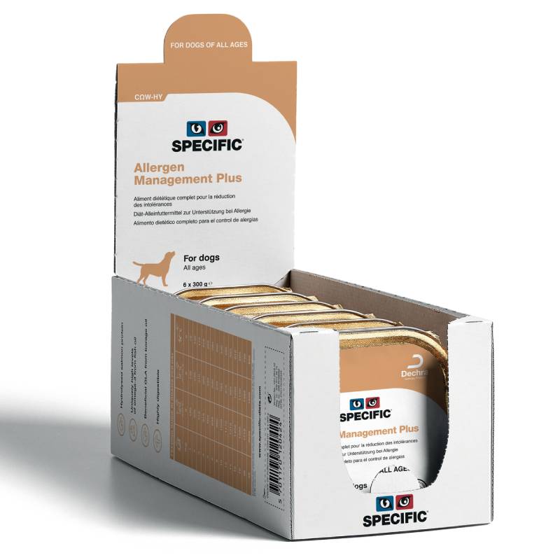 Specific COW-HY Allergy Management Plus veterinārie konservi suņiem alerģijām 300 g
