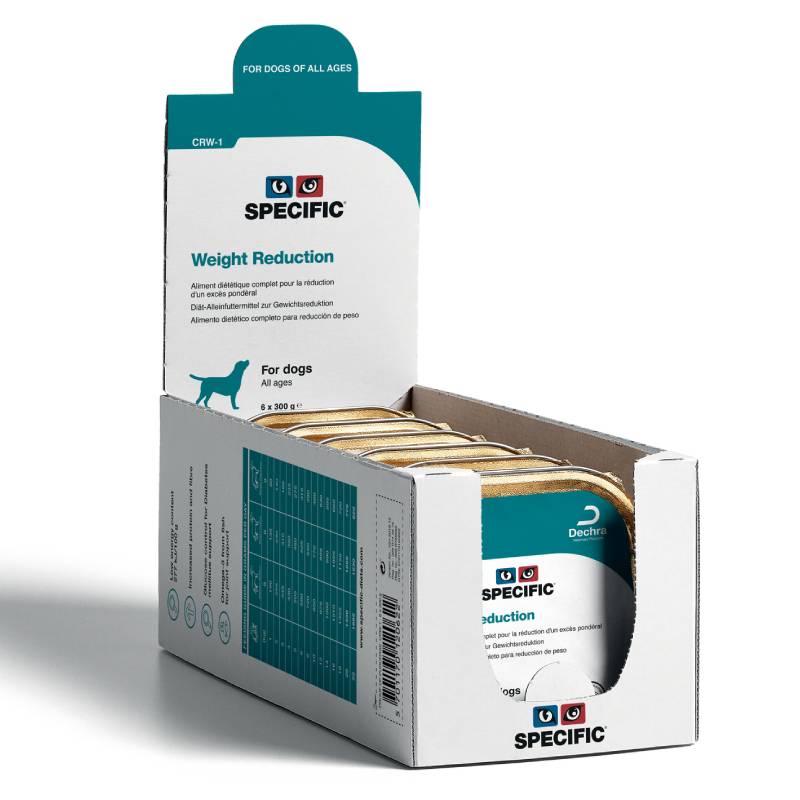Specific CRW-1 Weight Reduction veterinārie konservi suņiem svara kontrolei 300 g