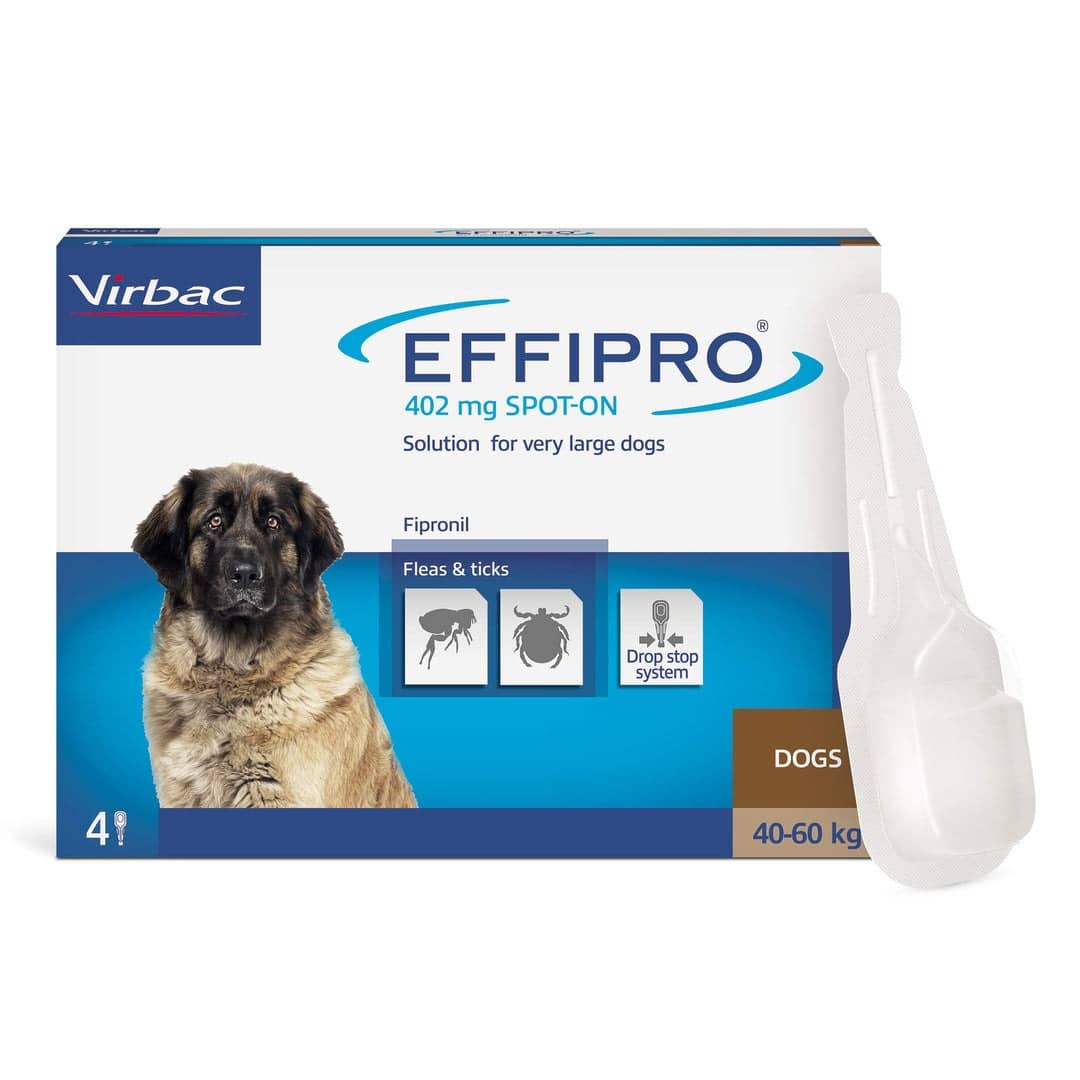 Effipro pretblusu pilieni suņiem 40–60 kg 402 mg N4