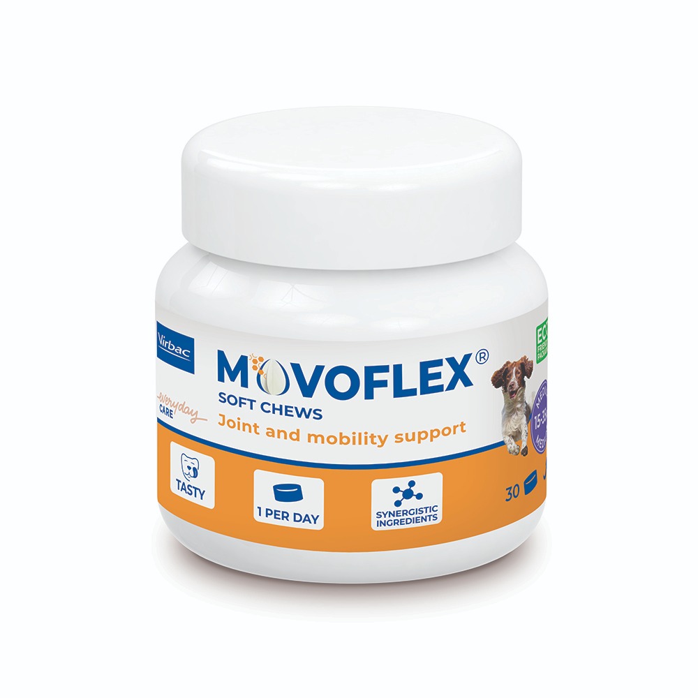 Virbac Movoflex tabletes locītavām suņiem 15–35 kg N30