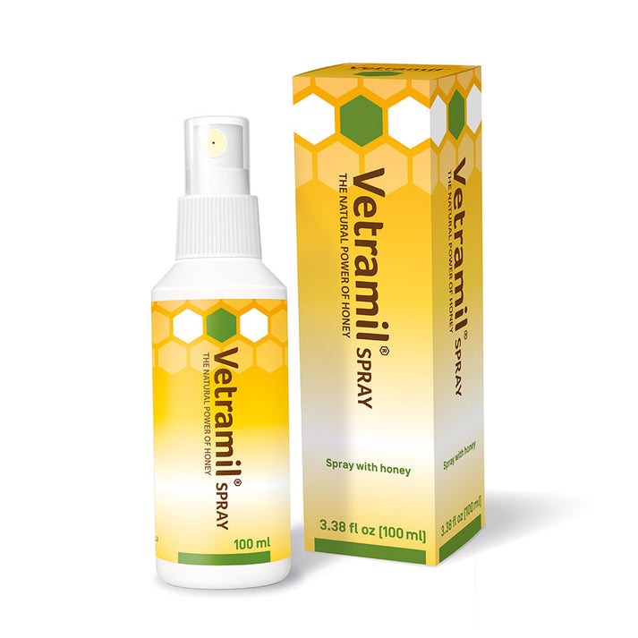 Vetramil Wound Spray ārstnieciskā medus sprejs suņiem un kaķiem 100 ml