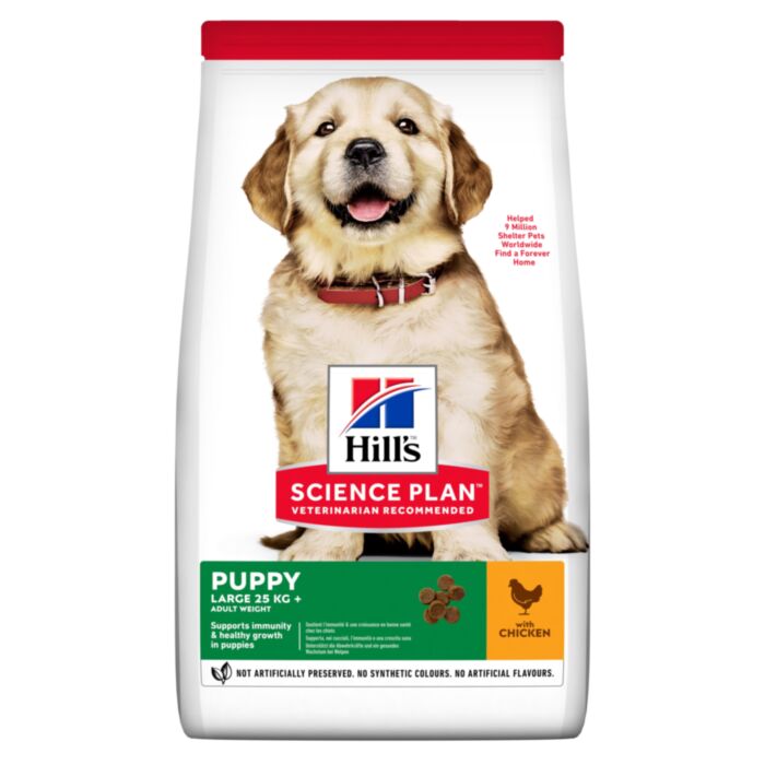 HILL`S SP DOG LARGE BREED PUPPY sausā barība kucēniem Vista 14.5kg