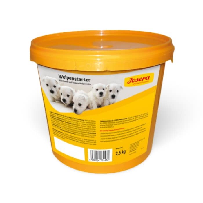 Josera Welpenstarter Puppy Milk piena aizvietotājs jaundzimušiem kucēniem 2.5 kg