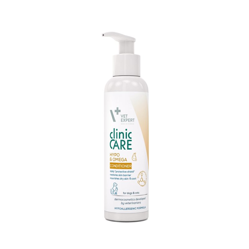 VetExpert Hypo & Omega kondicionieris suņiem un kaķiem jutīgai ādai 150 ml