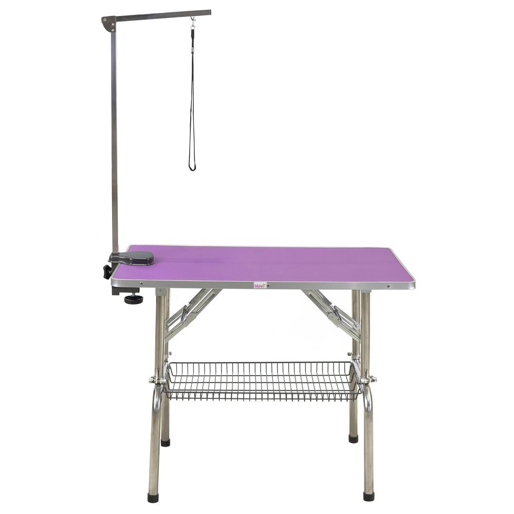 BLOVI GRŪMINGA GALDS 95x55cm H75-90cm regulējams