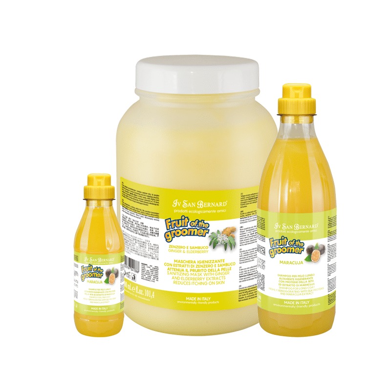 IV SAN BERNARD GINGER & ELDERBERRY šampūns suņiem attīrošs 3250ml