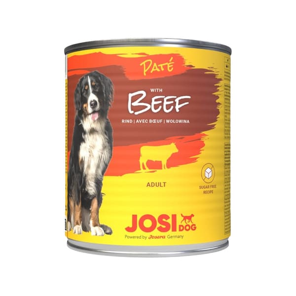 Josera JosiDog Pate Beef konservi suņiem ar liellopu 800 g