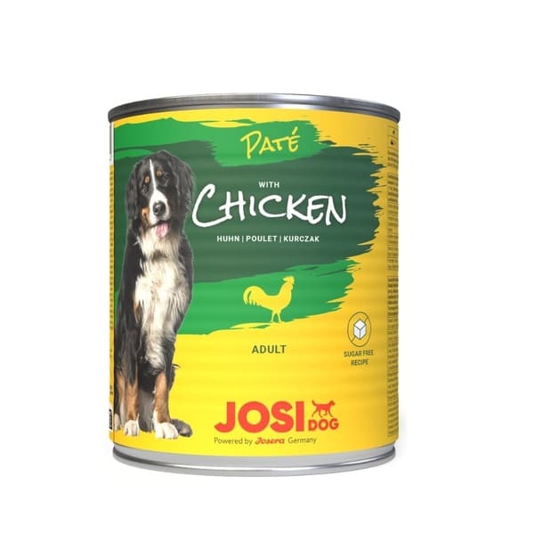 Josera JosiDog Pate Chicken konservi suņiem ar vistu 800 g
