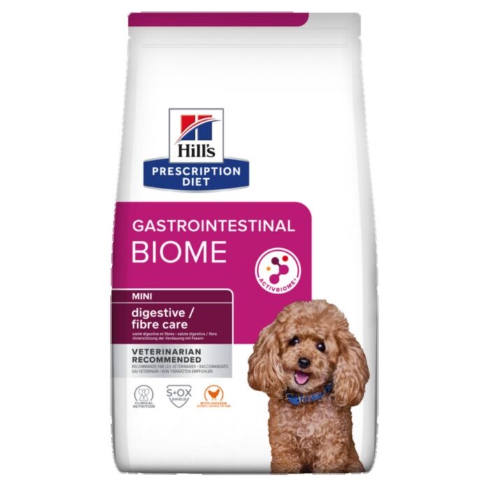 Hill’s Prescription Diet Gastrointestinal Biome Mini veterinārā suņu barība gremošanai 6 kg