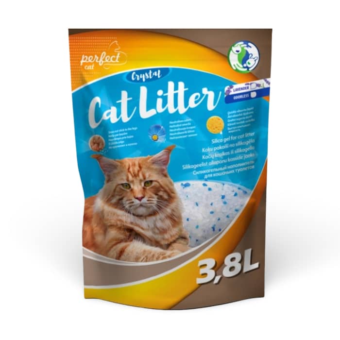 Perfect Cat kaķu smiltis silikagēla bez aromāta 3.8 L