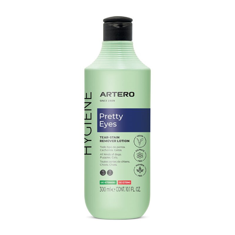 Artero Pretty Eyes acu losjons suņiem un kaķiem pret asaru traipiem 300 ml