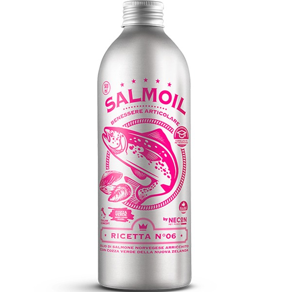 Salmoil Ricetta Nr.6 laša eļļa locītavām suņiem 250 ml