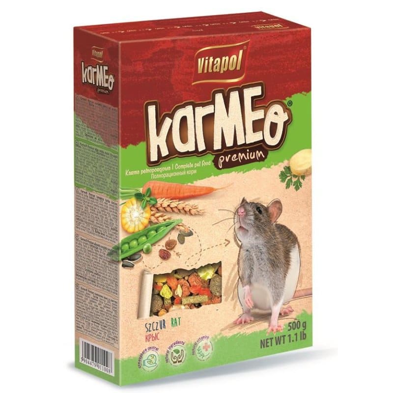 VITAPOL RAT barība dekoratīvajām žurkām 500g