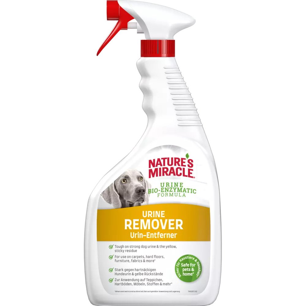 Nature’s Miracle Urine Remover suņu urīna smaku un traipu noņēmējs 946 ml
