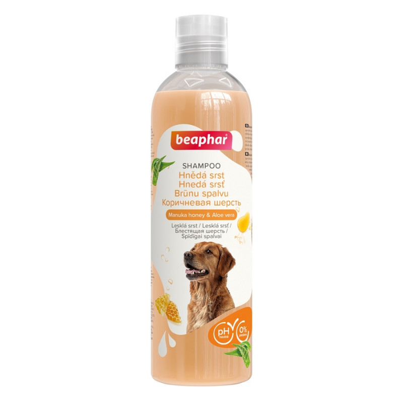 BEAPHAR SHAMPOO BROWN COAT šampūns suņiem 250ml
