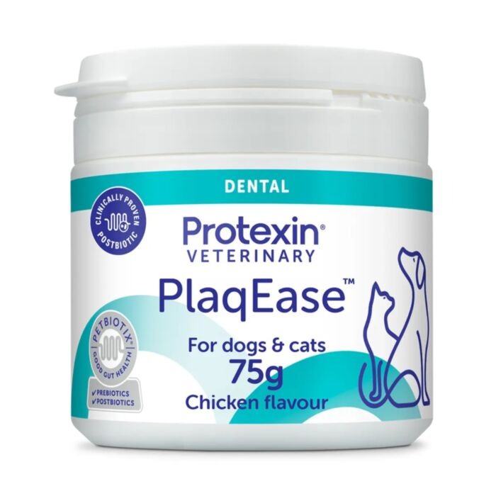 Protexin PlaqEase zobu pulveris suņiem un kaķiem 75 g