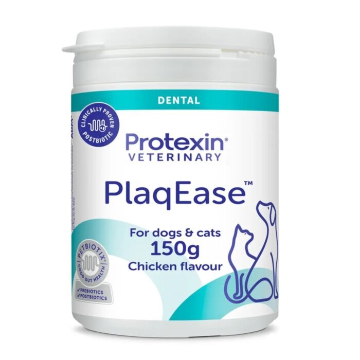 Protexin PlaqEase zobu pulveris suņiem un kaķiem 150 g