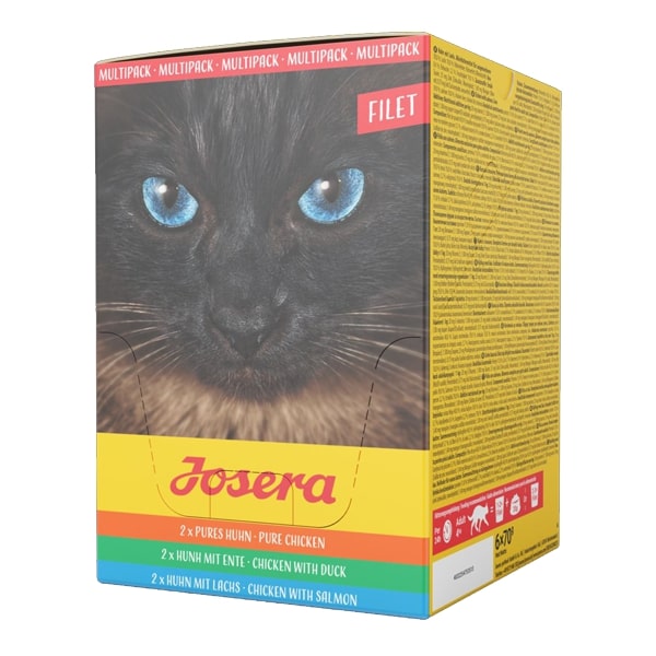 Josera Cat Fillet Mix kaķu konservi garšu izlase 70 g N6
