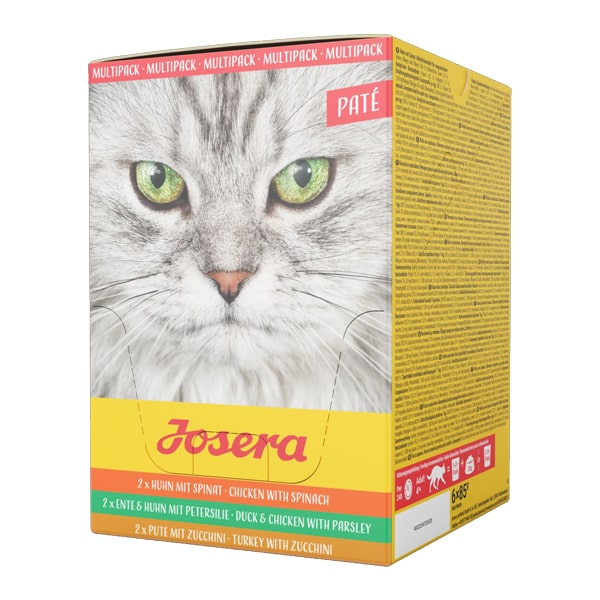 Josera Cat Pate Mix kaķu pastētes garšu izlase 85 g N6