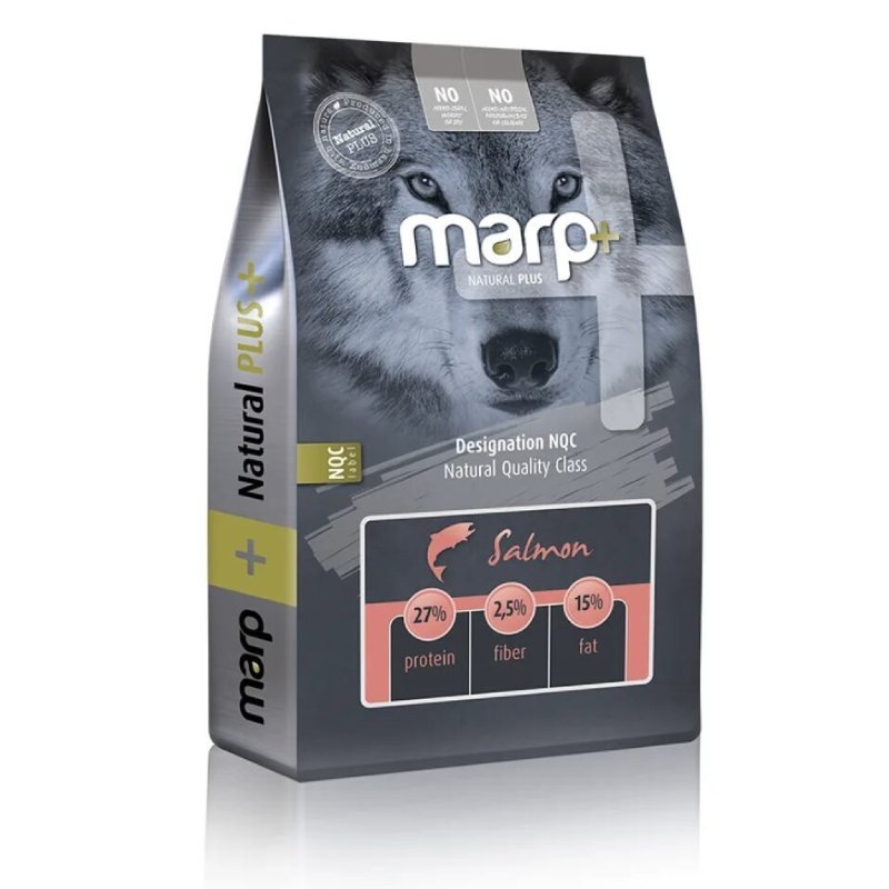 MARP DOG NATURAL PLUS SALMON sausā barība suņiem Lasis 2kg